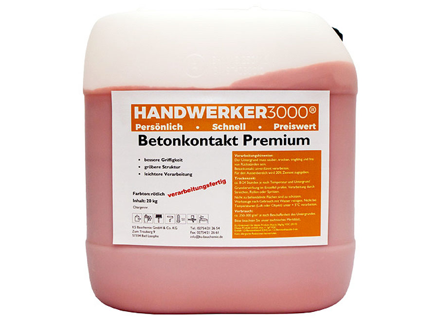 Betonkontakt PREMIUM verarbeitungsfertig 20 kg im Kanister