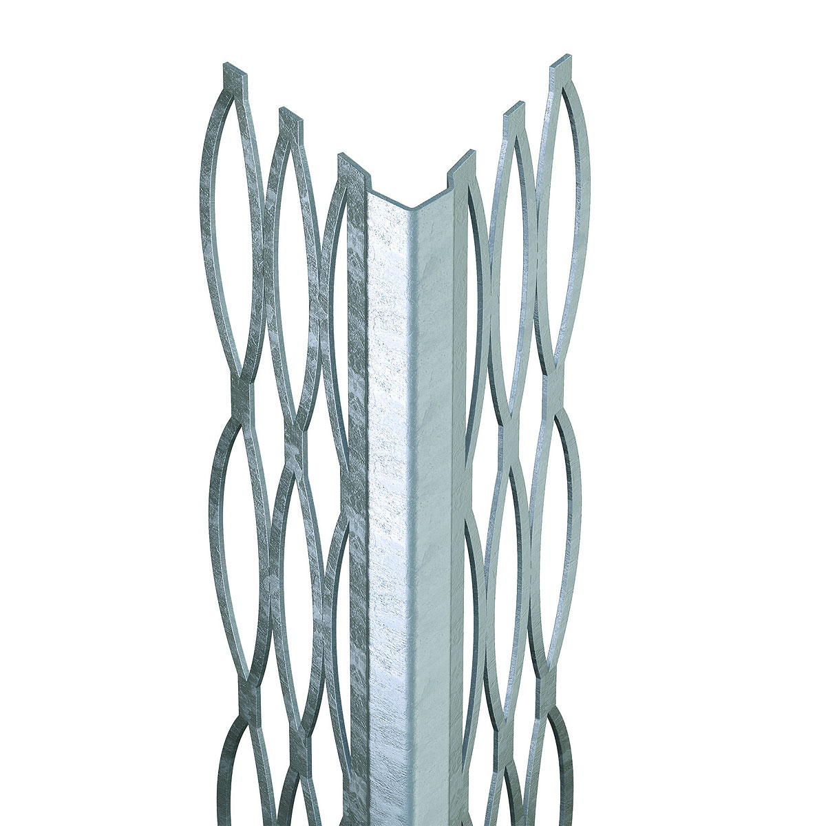 1007 Kantenprofil für Innenputz 10mm eckiger Kopf