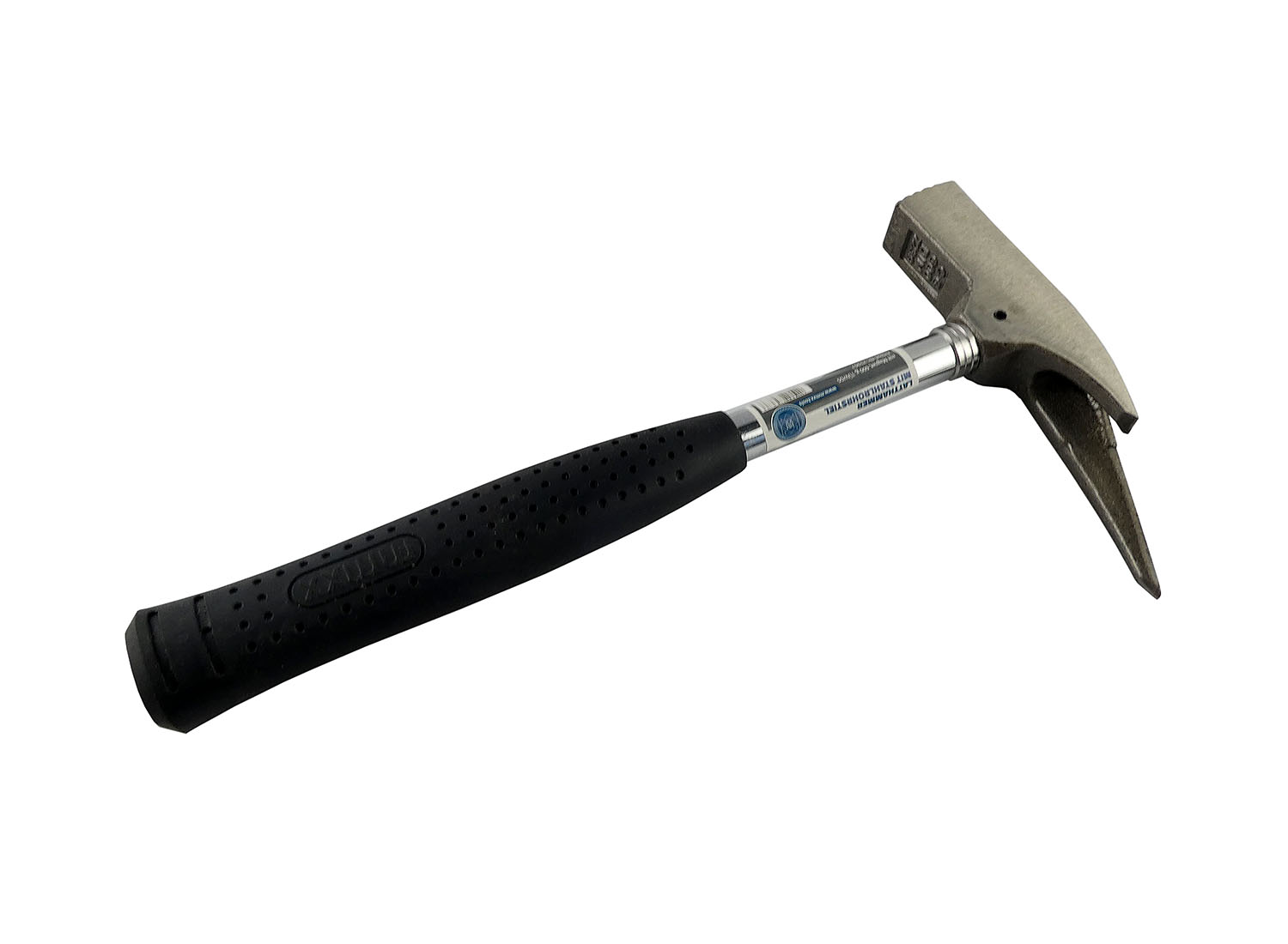 Latthammer DIN 7239 Kopfgewicht 600 g mit Magnet geraut Stahlrohr