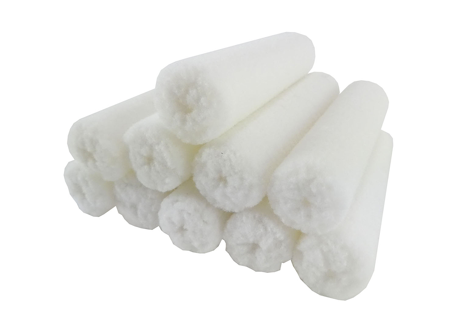 10 Stück Lackierwalzen FILT für Lack 10cm