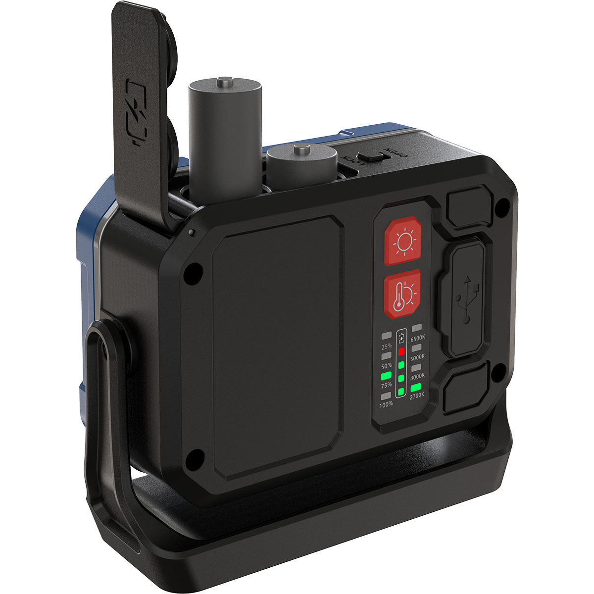 Acculine Pro Akku-LED-Strahler 24 W – 2.800 lm