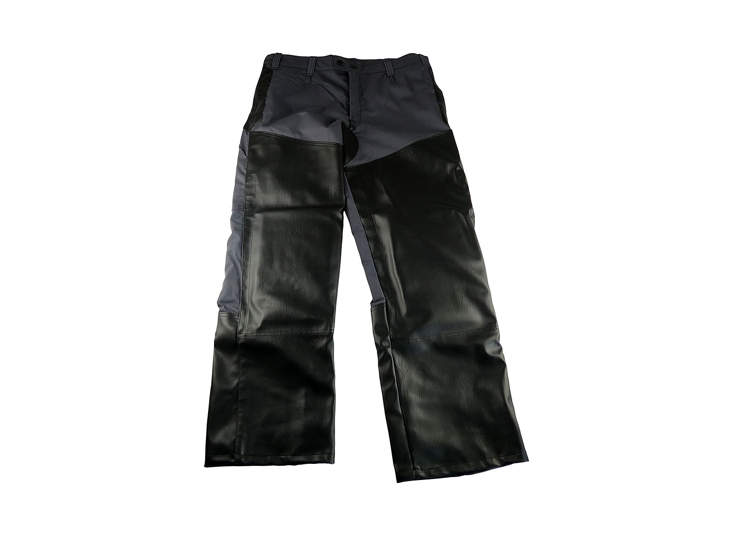 Estrichleger-Bundhose und Bodenleger mit Kniepolster