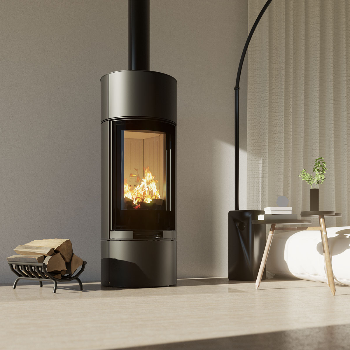 CHARUTO freistehender Kamin