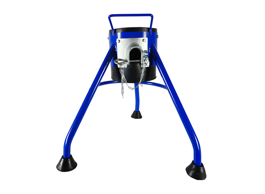 Auslaufbock Stahl mit Adapterplatte NW 50