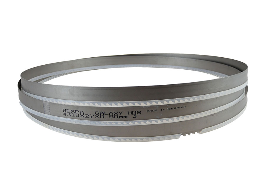 Hartmetall-Sägeband 4310x27x0,9mm für Lissmac Mauersteinbandsäge MBS 750