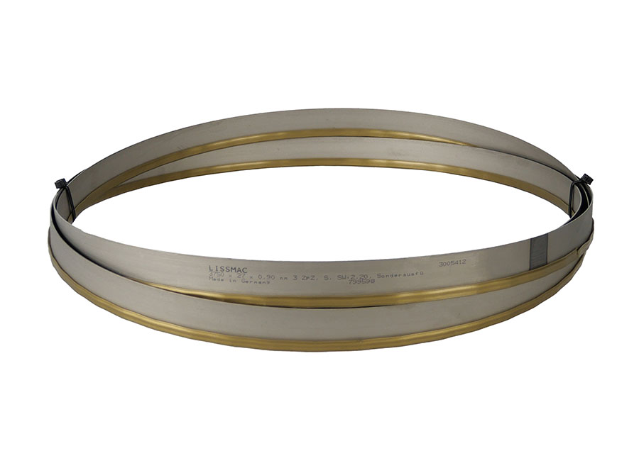 Hartmetall-Sägeband 3750x27x0,9mm für Lissmac Mauersteinbandsäge MBS 510