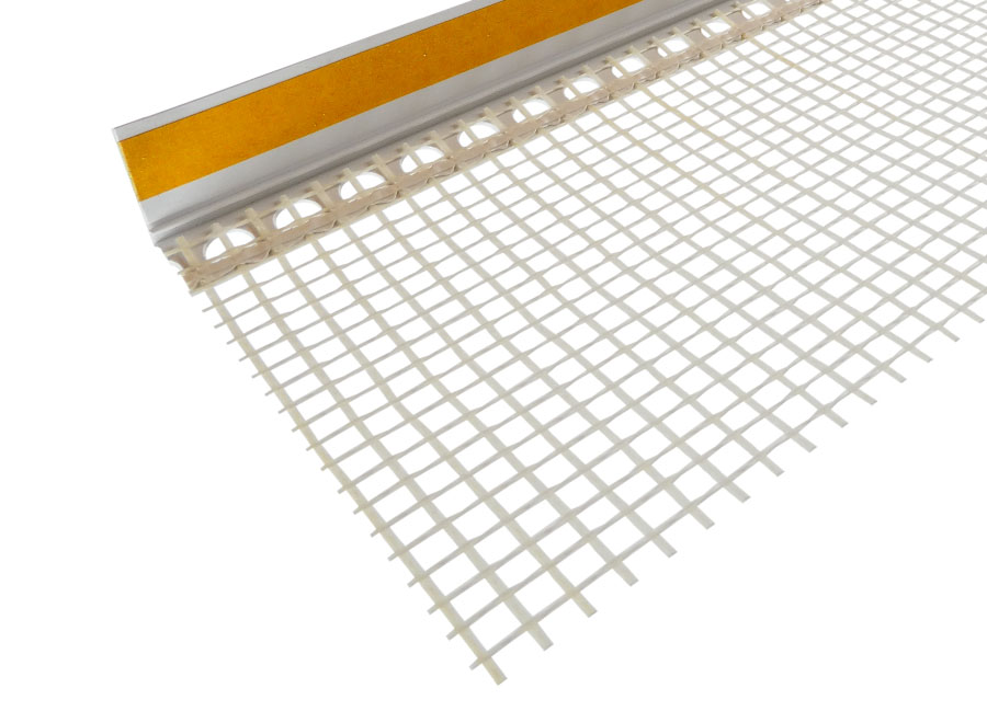 Anputzleiste Phantom II Dynamik PVC mit Gewebe 260cm 5mm