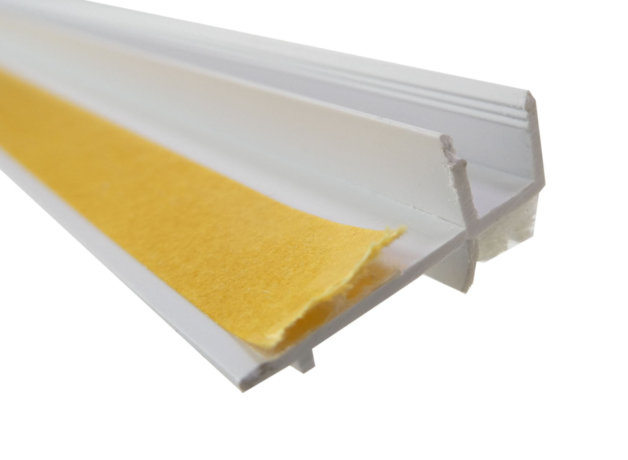 Anputzleiste mit Schutzlippe