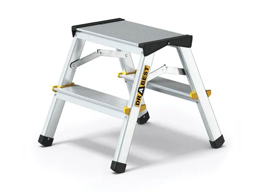 PRO-Aluminium-Klappleiter doppelseitig 150kg