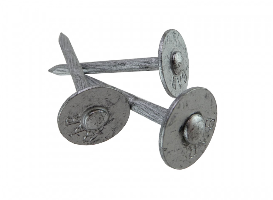 Bär Scheibenkopf Stahlnägel metallisiert