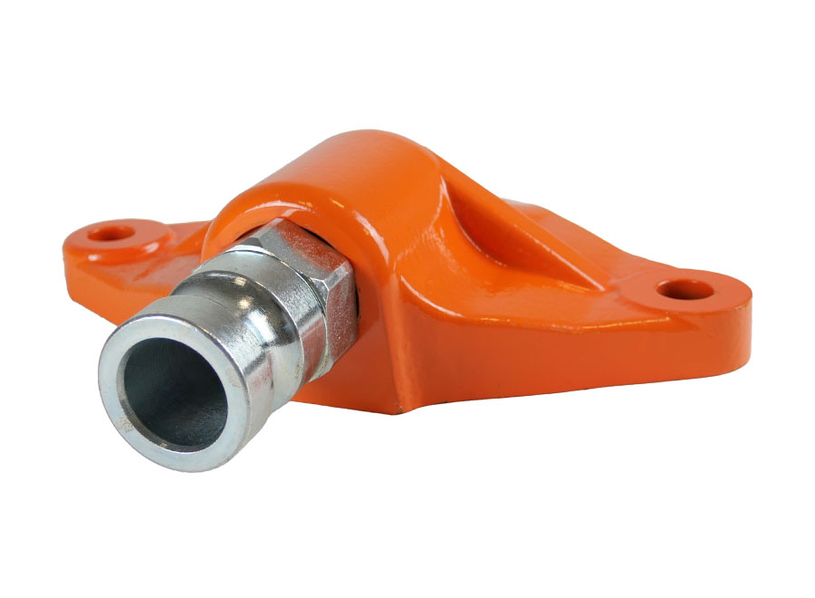 Druckflansch D-Pumpe mit Abgang V-Teil 25