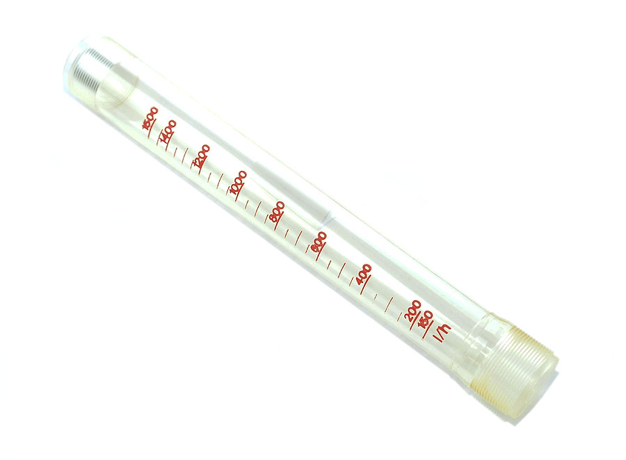 Kunststoffrohr 150-1500 l/h für Wasserdurchflussmesser No.1 / G4