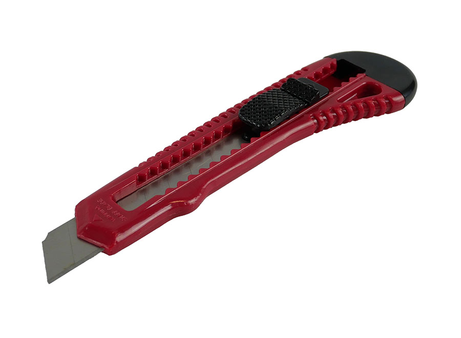 PVC-Cuttermesser 18mm leicht ergonomisch
