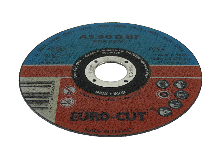 Trennscheibe 125x1x22,2 extra dünn EURO-CUT AS 60 Q BF