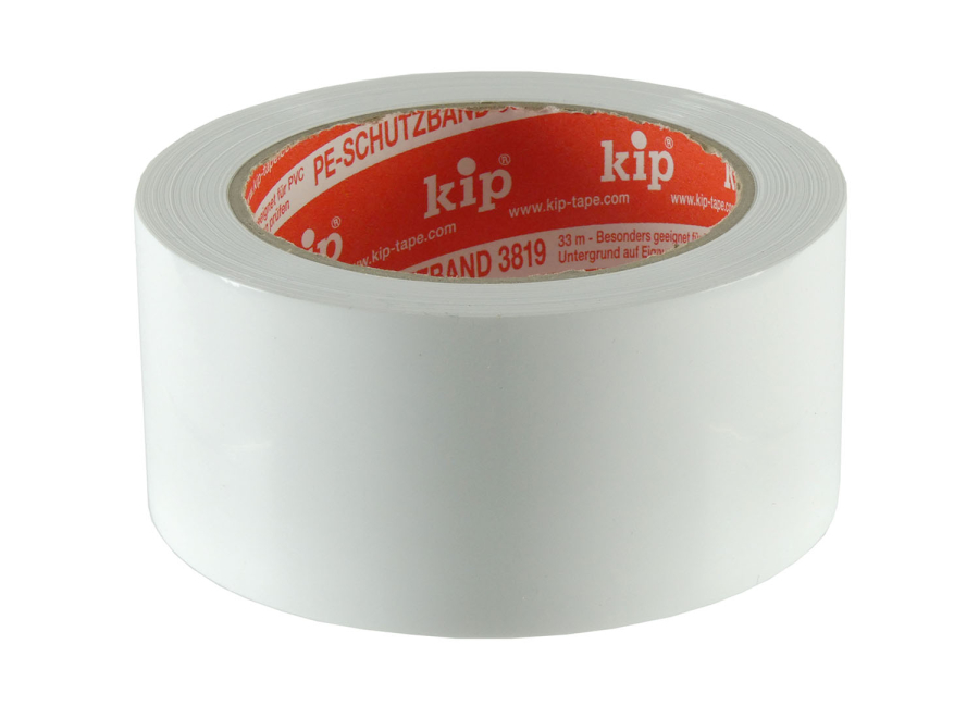 KIP 3819 PE-Schutzband weiß 50 mm x 33 m