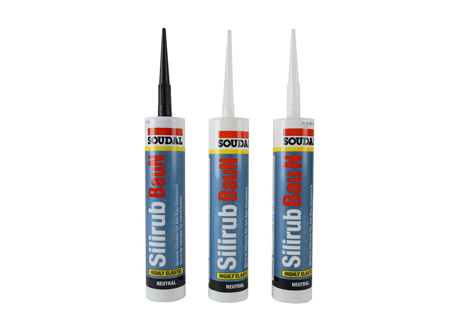 Silikondichtstoff Silirub BauN 300 ml Kartusche