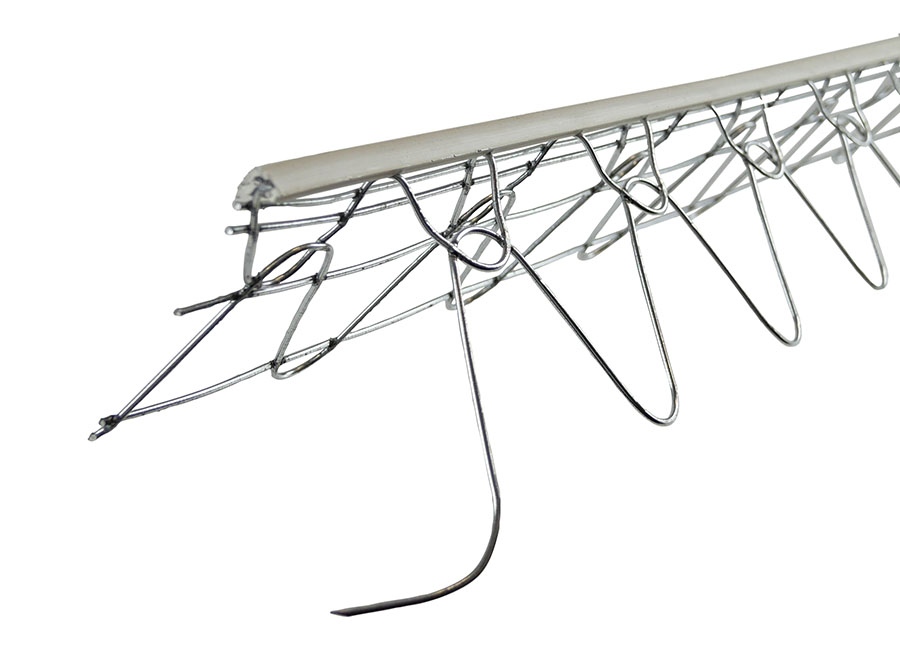 1159 Drahtrichtwinkel für Rundbogen 295cm PVC-Überzug 15mm