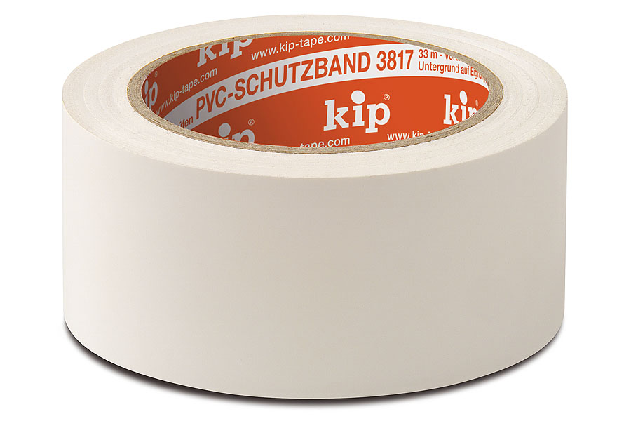 KIP 3817 PVC-Schutzband weiß 50 mm 33 m
