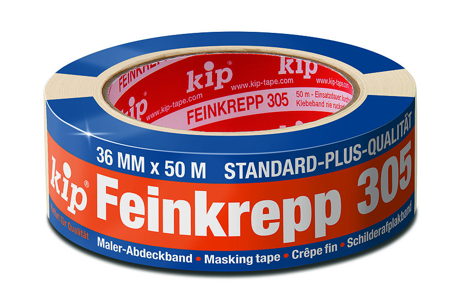 KIP 305 Premium Feinkrepp Klebeband 50 m