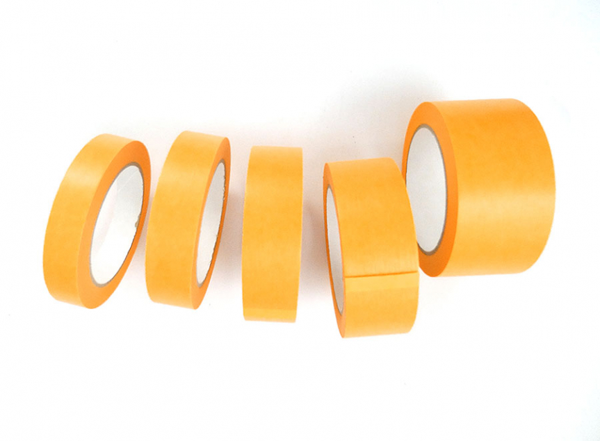 Goldband Washi-Tape SPADA-Abdeckband 50 mm x 50 m orange