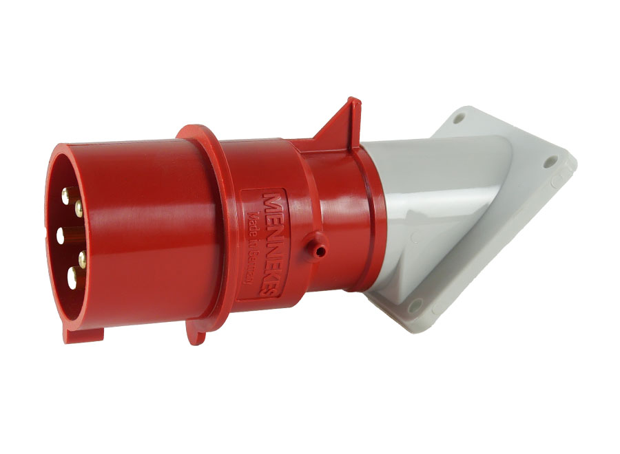 Anbaugerätestecker (444) 32A 5p 6h 400V IP44
