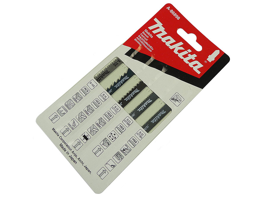 MAKITA Stichsägeblatt-Set 5-teilig, A-86898