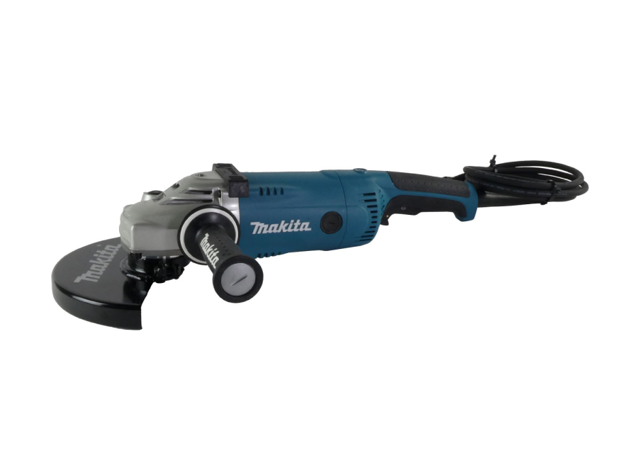 Makita Winkelschleifer 230mm, 2.200W im Koffer mit 2 Diamant-Scheiben GA9020RFK3