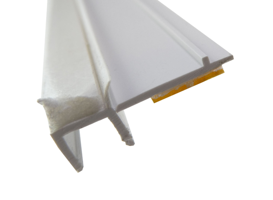 Anputzleiste mit Schutzlippe