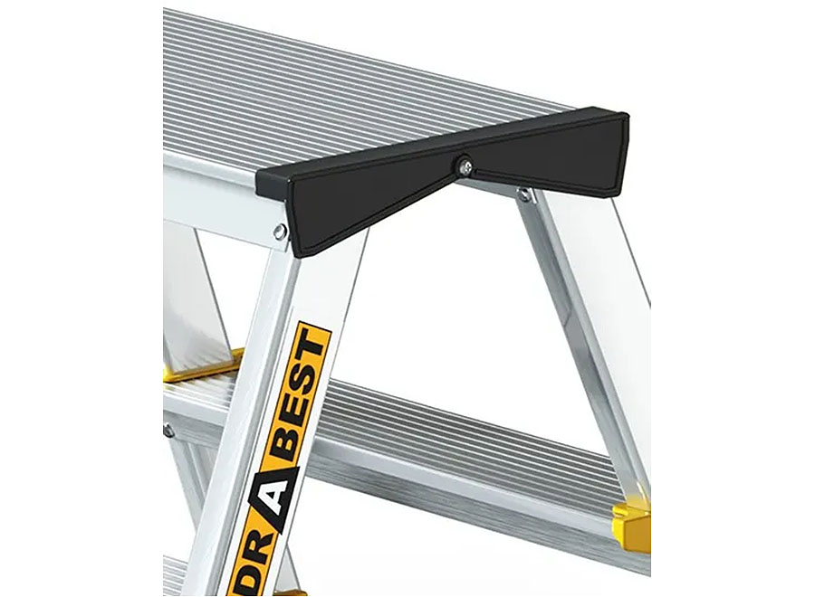PRO-Aluminium-Klappleiter doppelseitig 150kg
