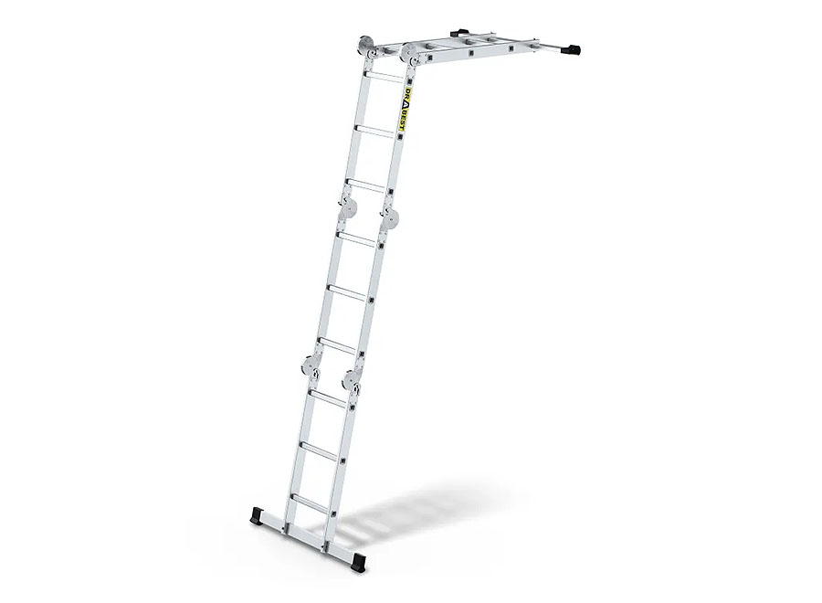 Aluminiumleiter 4in1 4x3 Sprossen 150 kg