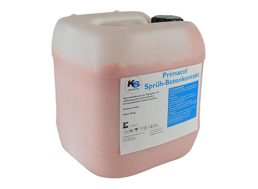 Sprüh-Betonkontakt 20kg airless / spritzbar im Kanister