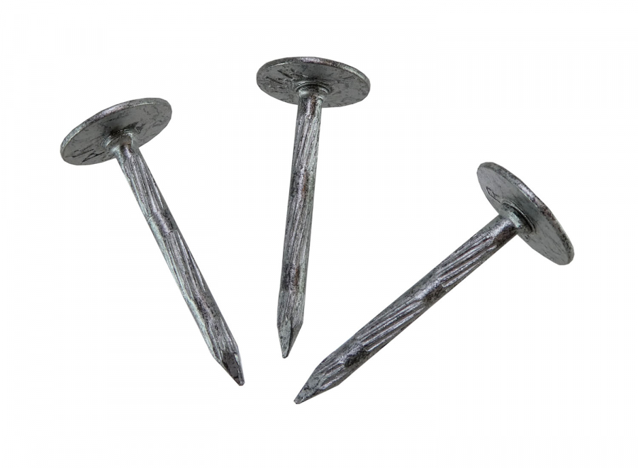 Bär Scheibenkopf Stahlnägel metallisiert