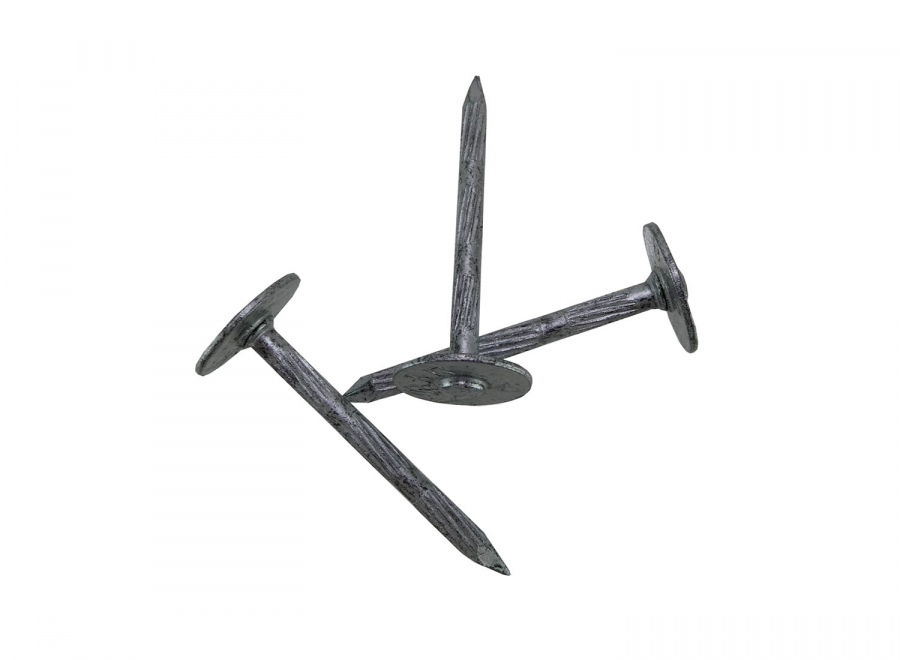 Bär Scheibenkopf Stahlnägel metallisiert