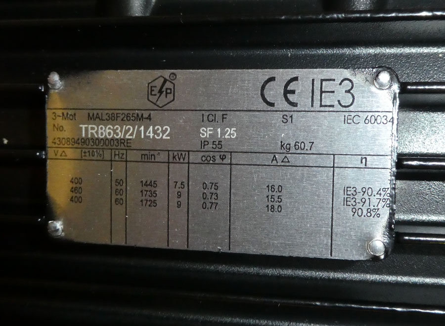 Drehschieber-Verdichter KDT 3.140T trockenlaufend inklusive Anbauteile