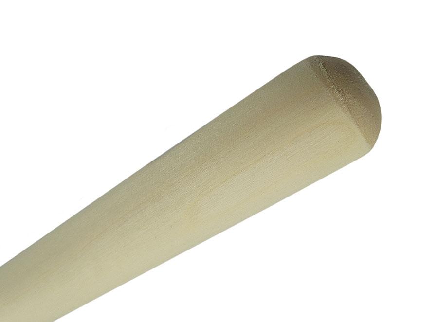 Besenstiel / Gerätestiel aus Holz angefast 130 cm