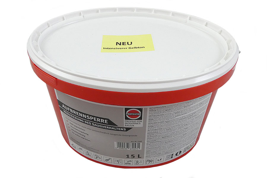 PROTEKTOR Aufbrennsperre 15 kg Eimer