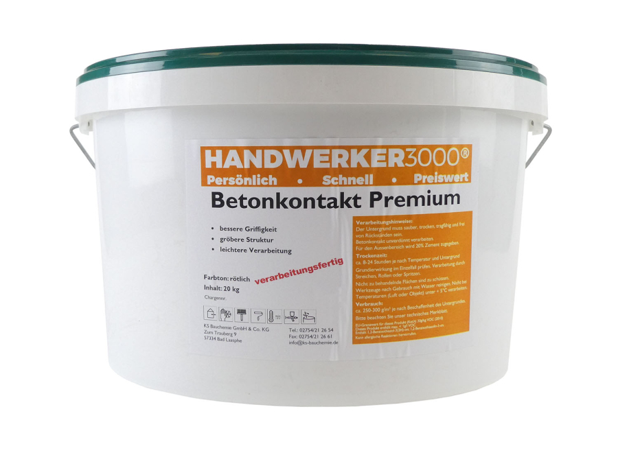 Betonkontakt PREMIUM verarbeitungsfertig 20 kg/Eimer