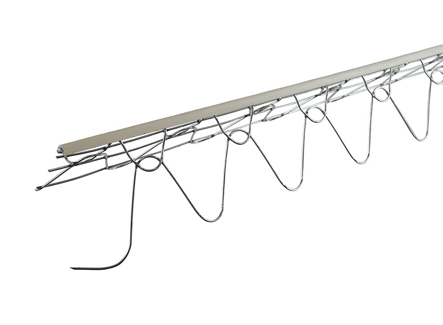 1159 Drahtrichtwinkel für Rundbogen 295cm PVC-Überzug 15mm