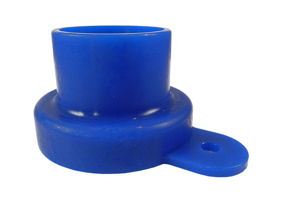 Feinputzdüse mit Kragen 14 mm blau