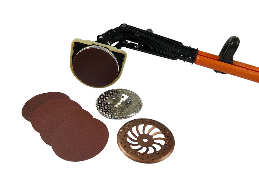 84000 GEX P Parkettschleifer Holzschleifer inkl. Spezialschleifteller 150 mm