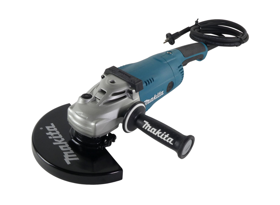 Makita Winkelschleifer 230mm, 2.200W im Koffer mit 2 Diamant-Scheiben GA9020RFK3