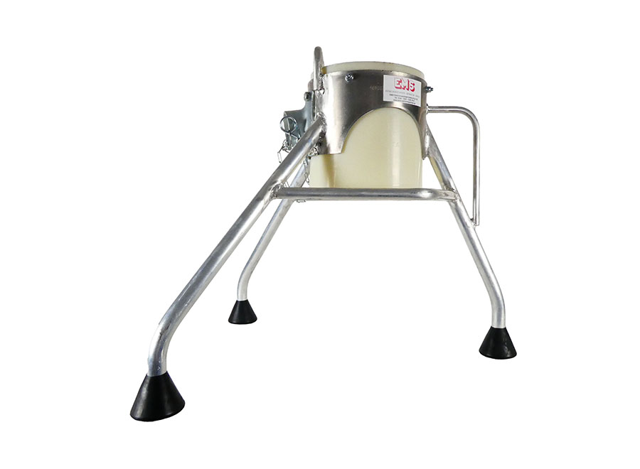 Auslaufbock Alu mit Adapterplatte NW50