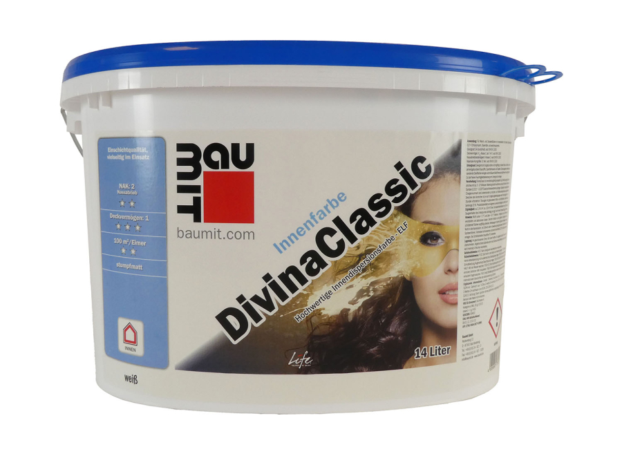 Baumit DivinaClassic Innenfarbe weiß 14 Liter