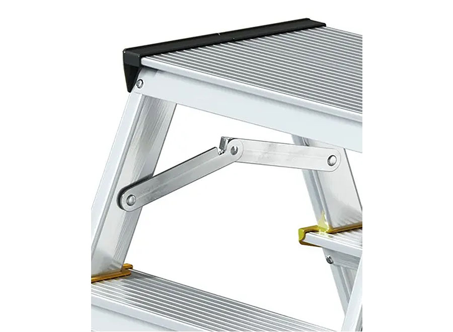 PRO-Aluminium-Klappleiter doppelseitig 150kg