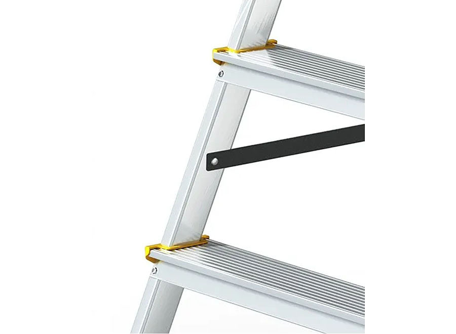PRO-Aluminium-Klappleiter doppelseitig 150kg