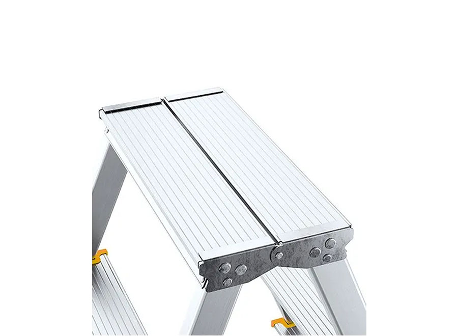 PRO-Aluminium-Klappleiter doppelseitig 150kg
