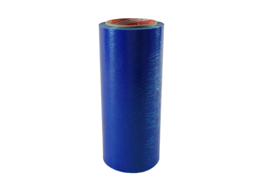 KIP 3813 Schutzfolie / Glasschutzfolie selbstklebend blau-transparent