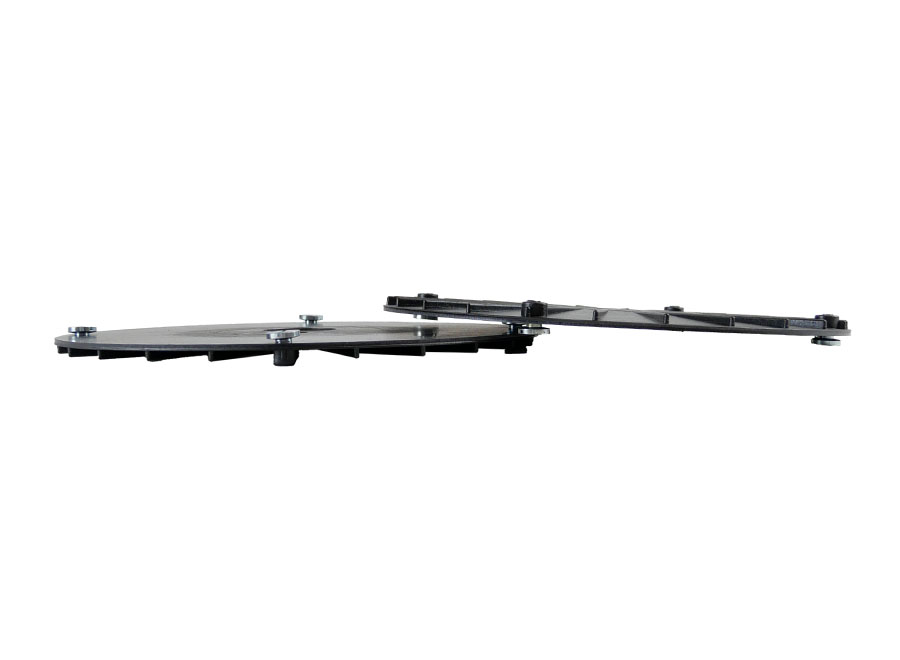 Grundteller 25000 für Rabottaufsätze 200mm - 2er Pack