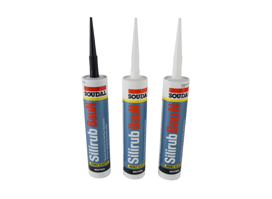 Silikondichtstoff Silirub BauN 300 ml Kartusche