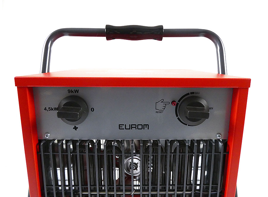 EUROM Elektroheizer / Heizlüfter rot